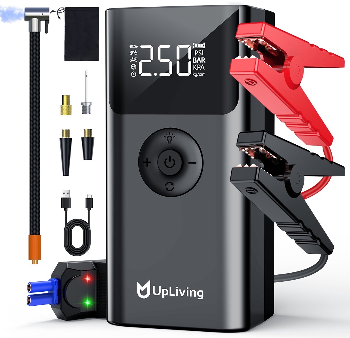 Flylinktech Start-Up Help Power Bank 4000A Car Start Aid Met