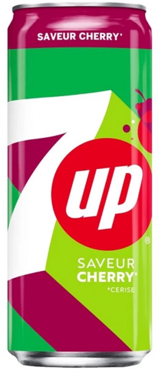 7-Up -Cherry - 24 x 0,33 Liter blik