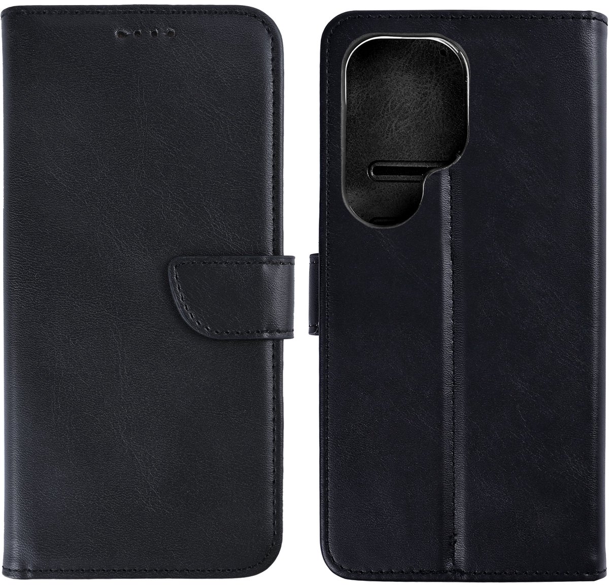 Rixus Bookcase For Samsung Galaxy S26 Ultra Black