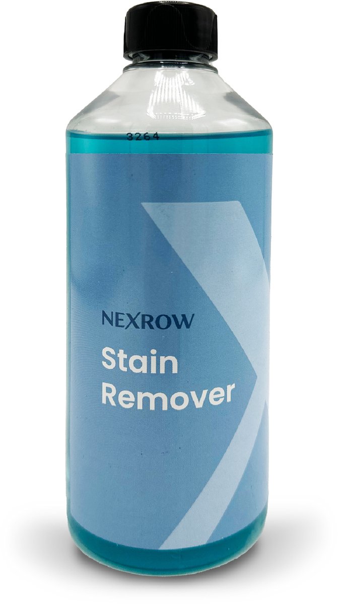 NEXROW® Stain Remover 500ml – Clean Cotton – Reinigingsvloeistof voor Tapijtreinigers & Vlekkenreinigers – Geschikt voor Alle Soorten Textiel – Krachtige Reiniger voor Tapijt, Bank & Meubels