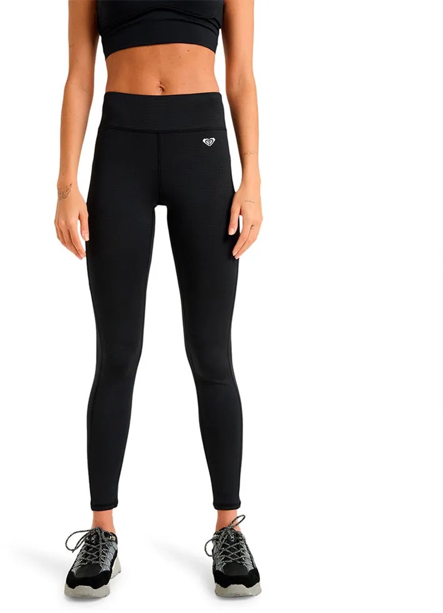 Roxy Waves Of Warmth Leggings L Vrouw Antraciet