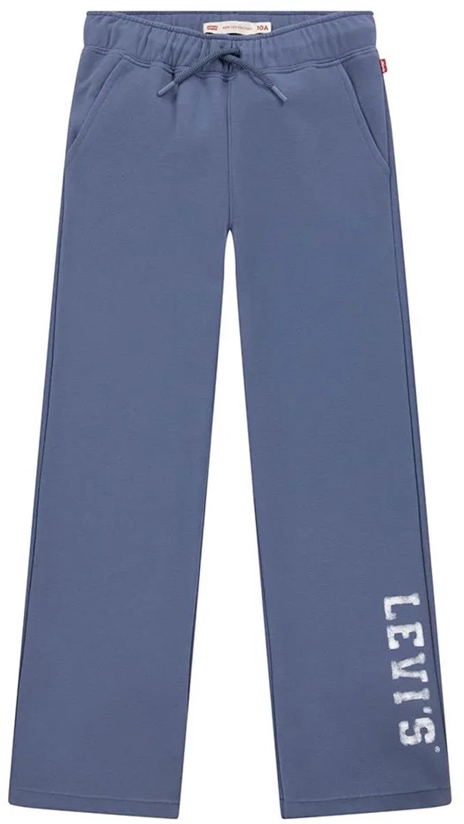 Levi´s ® Kids Wide Leg Fleece Broek 14 Years Meisjes Vintage Indigo