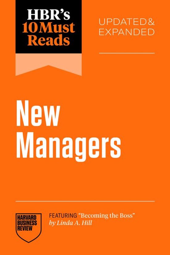 HBR's 10 Must Reads - HBR's 10 Must Reads for New Managers,  ... - cover