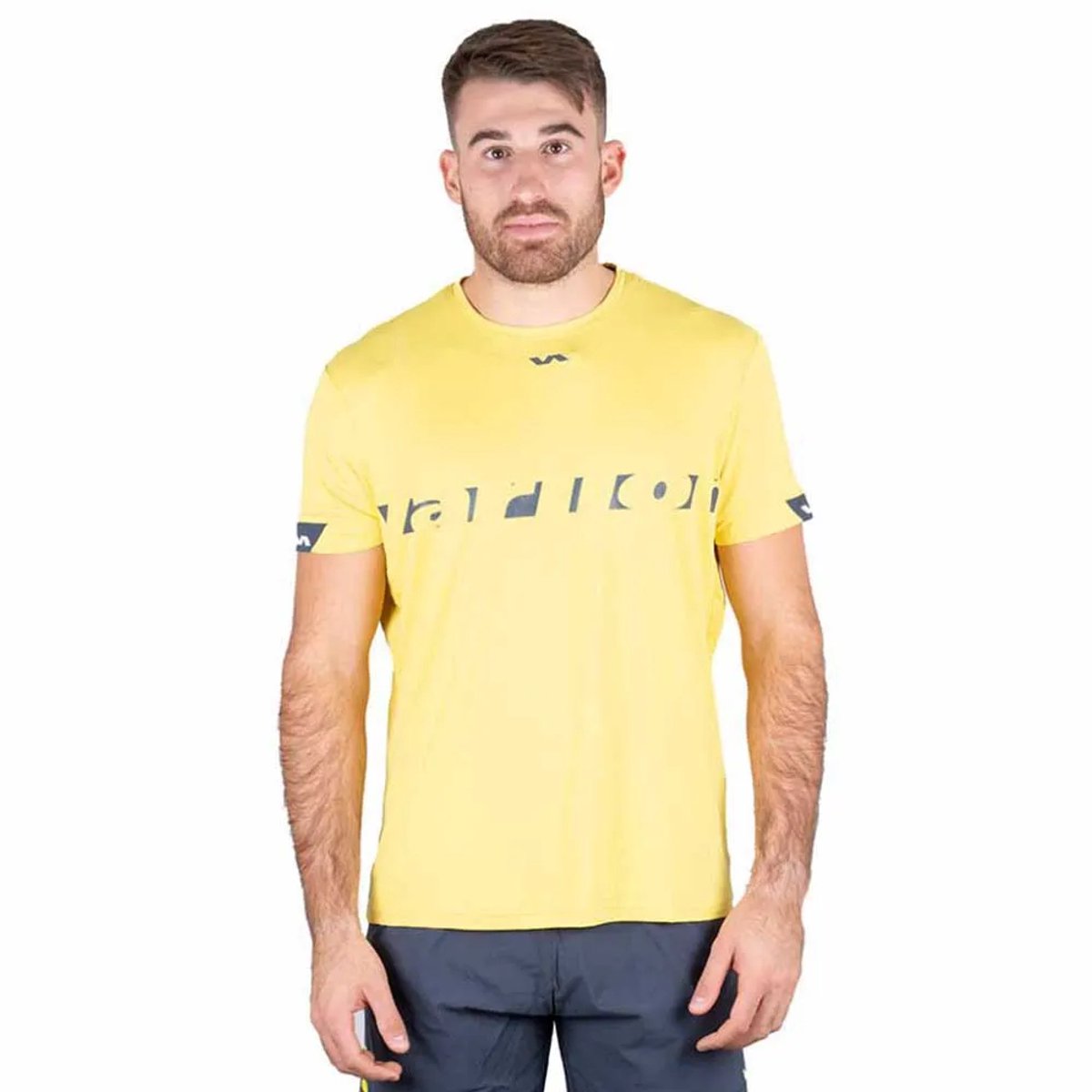 Varlion Pro Team T-shirt Met Korte Mouwen Geel 2XL Man