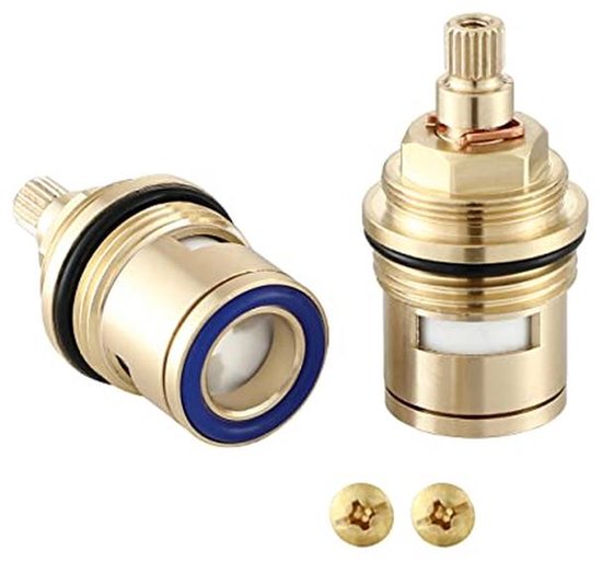 Badkamer Wastafel Keramische Disc Cartridge Vervanging 3/4 Inch Duo Tap