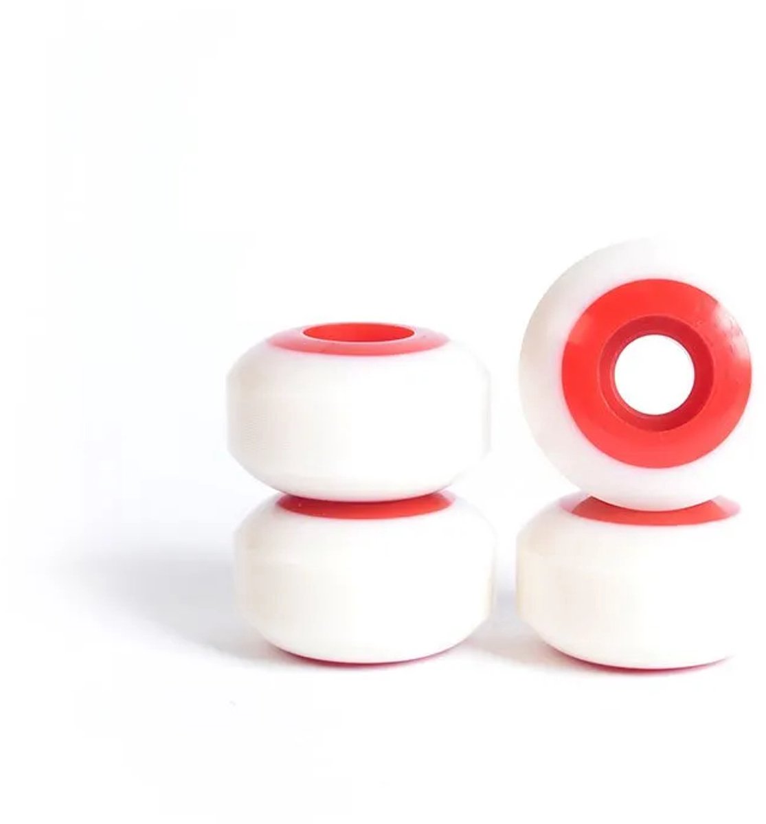 Yocaher Qball Skateboardwielen 52 x 31 mm Rood