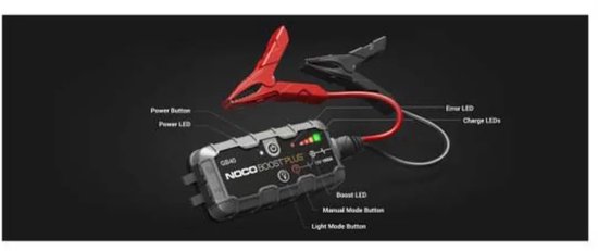Noco Genius GB40 Booster Jumpstarter - 12V 1000A
