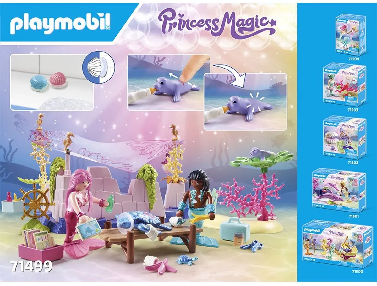 PLAYMOBIL Princess Magic Zeemeermin dierenverzorging - 71499 — afbeelding 10