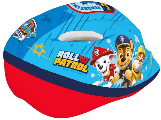 Nickelodeon Paw Patrol Fietshelm Jongens Blauw/rood Maat 52-56 Cm van Nickelodeon — afbeelding 3