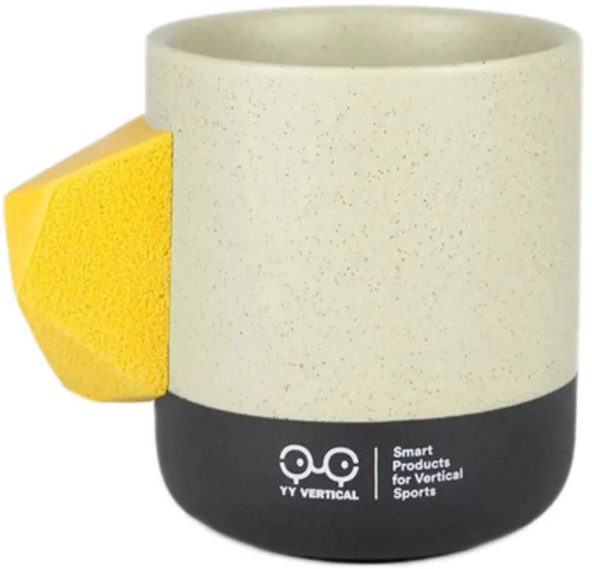 Klimmok Climbing Mug Evo – voor gepassioneerde klimmers – Indoor geel