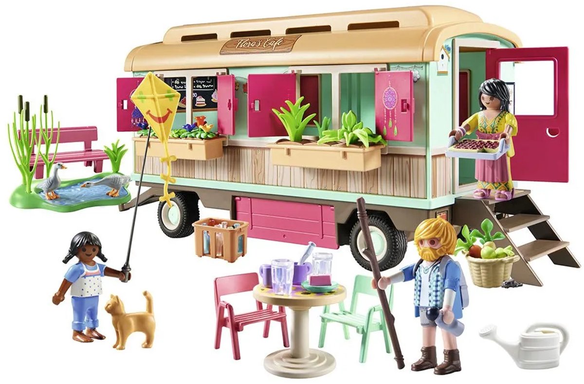 PLAYMOBIL Country Gezellig woonwagencafé - 71441 — afbeelding 17