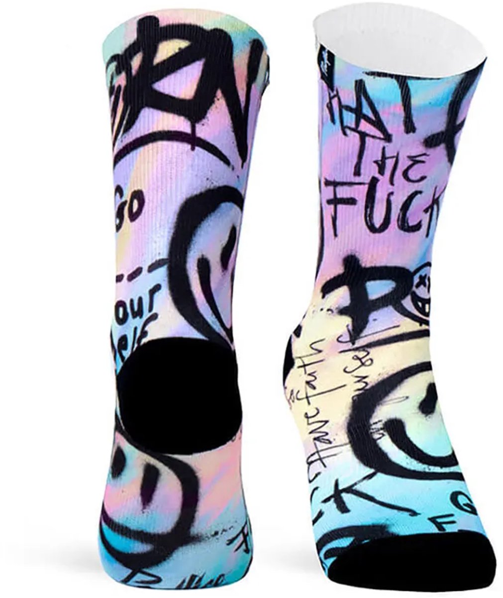 Pacific Socks Acid Color Sokken Zwart EU 42-45 Man,Vrouw