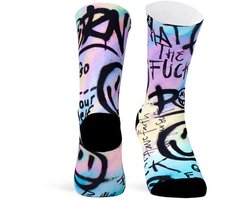 Pacific Socks Acid Color Sokken Zwart EU 42-45