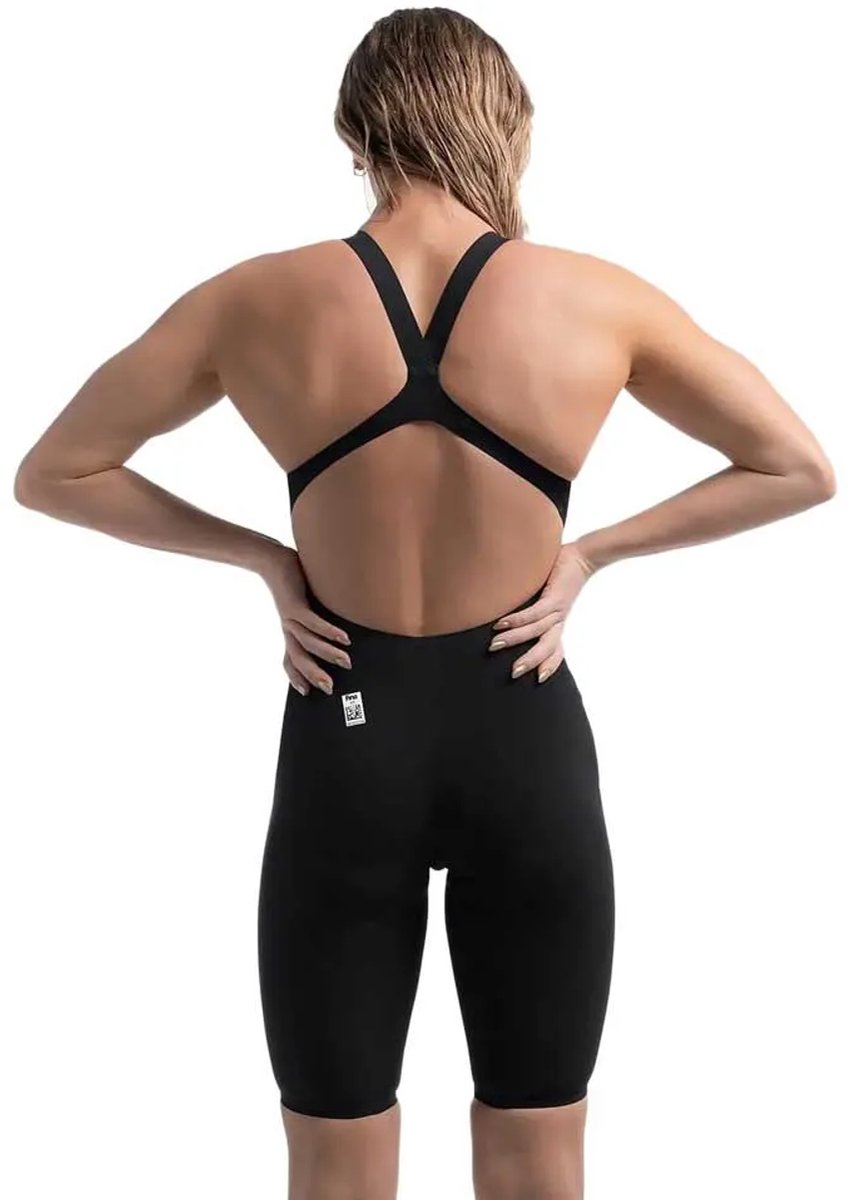 Speedo Wedstrijdbadpak Fastskin LZR Pure Valor 2.0 Open Rug Zwart — afbeelding 2