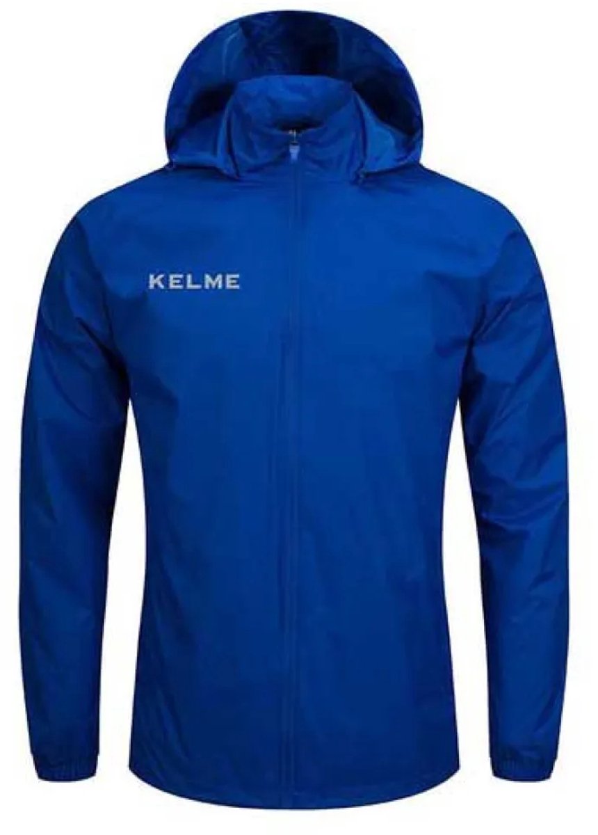 860x1200.jpg Kelme Street Regenjas Blauw S Man - Afbeelding 1