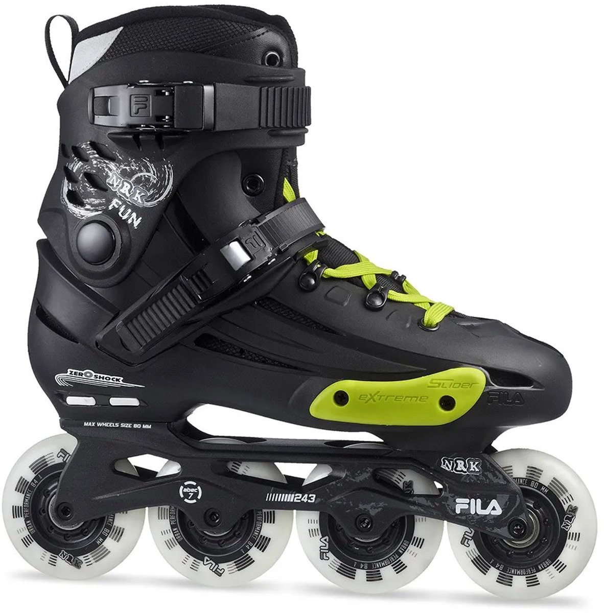 Fila Skate Nrk Fun Inline Skates Zwart EU 43 1/2 Man,Vrouw