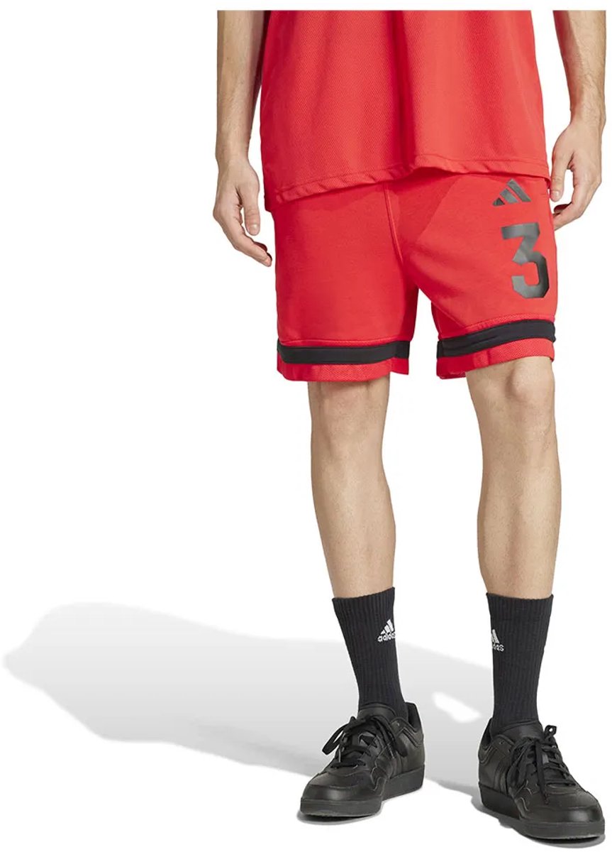 Adidas Seasonal Essentials Sport Korte Sportbroek M Regular Man Pure Ruby