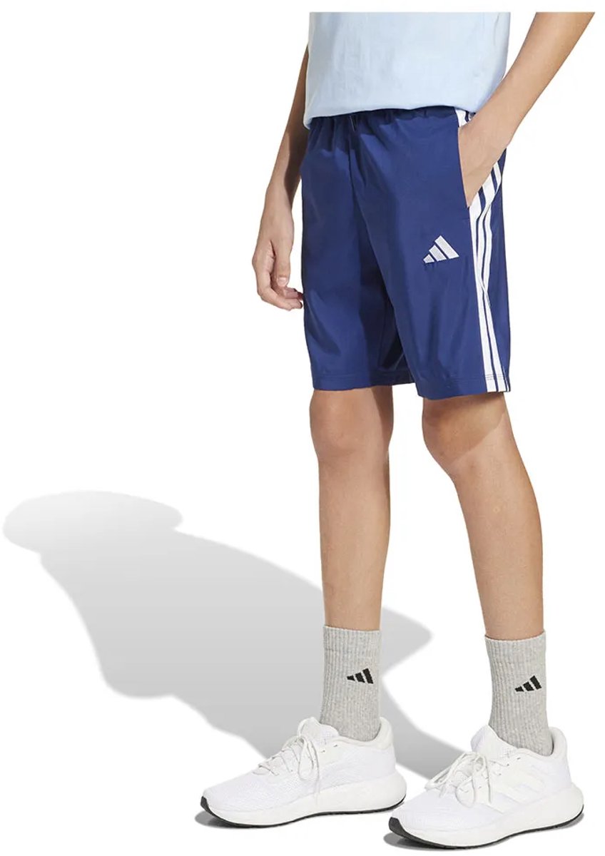 Adidas Essentials Climacool 3 Stripes Korte Broek 15-16 Years Kinderen Blauw