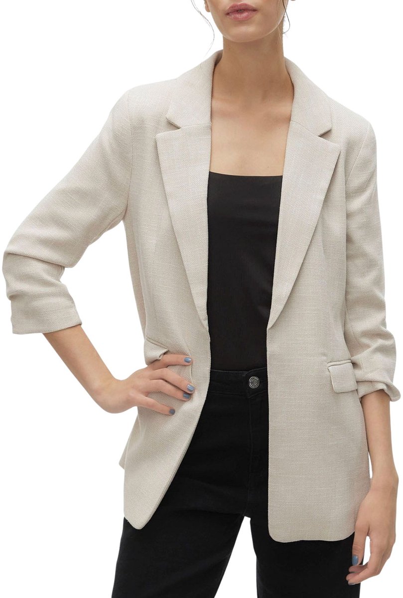 Vero Moda Frida 3/4 Regular Blazer Dames - Maat XL (42)