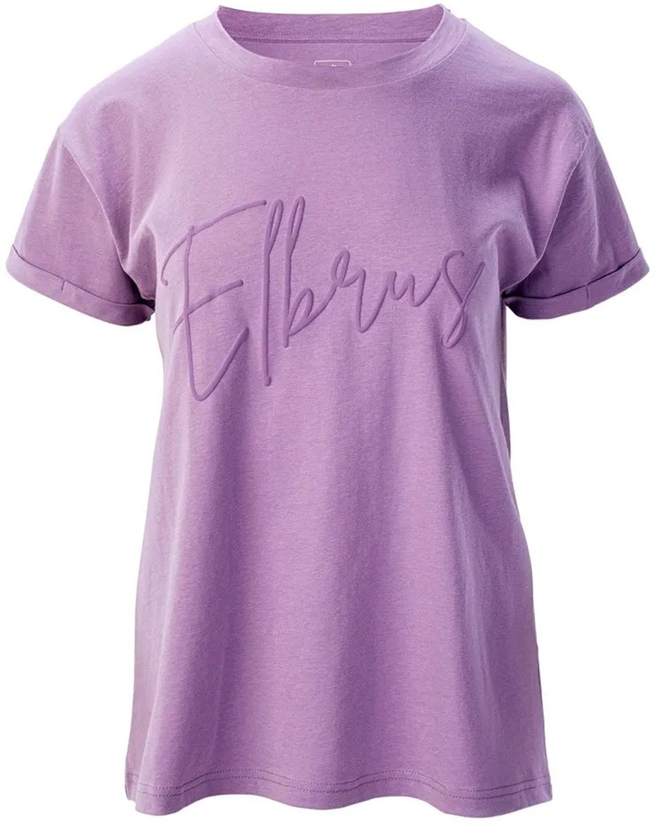 Elbrus Inger T-shirt Met Korte Mouwen Vrouw Orchid Mist