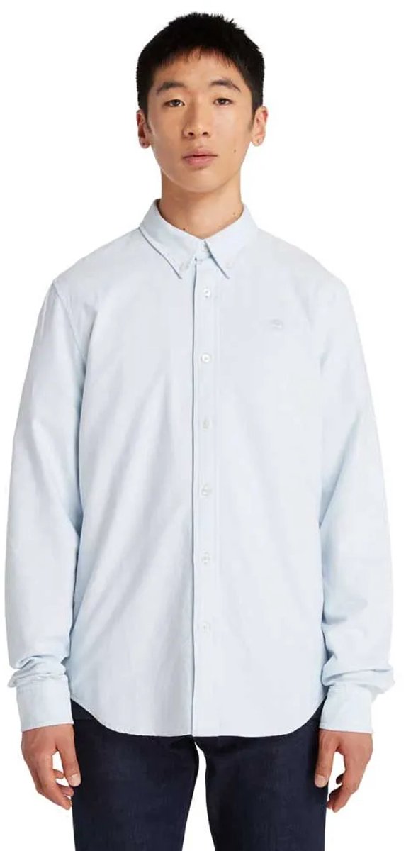 Timberland Oxford Slim Overhemd Met Lange Mouwen M Man Skyway Yd