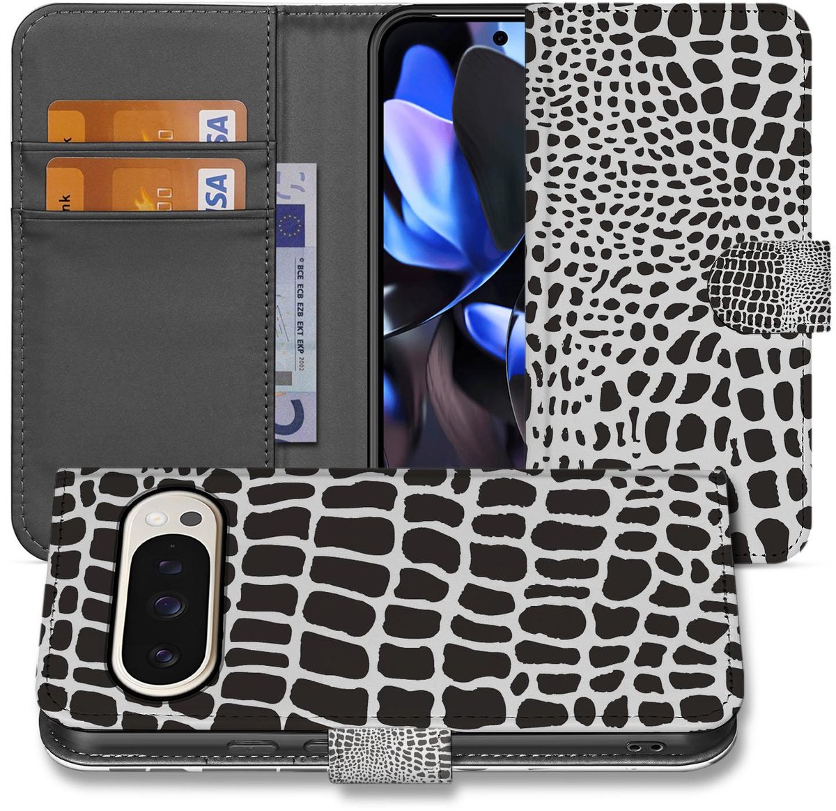 Slangenprint Google Pixel 10 Pro XL Book Case