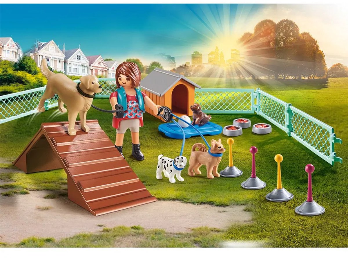 PLAYMOBIL Gift set "Hondentrainster" - 70676 — afbeelding 14