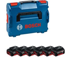 Bosch Professional Accu set 18V 4.0Ah 6-delig in L-Boxx - 1600A02A2S