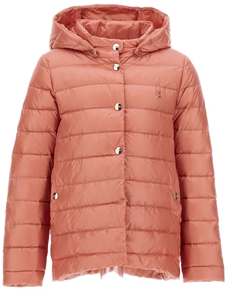 Herno Kids A-shape Jas 6 Years Meisjes Roze