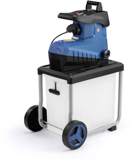 Stille Elektrische Hakselaar 2800W - Tuinhakselaar / Houtversnipperaar voor 45 mm Takken van Powerplus — afbeelding 4