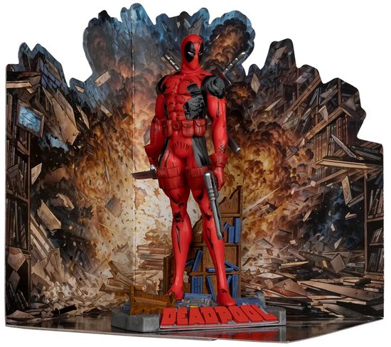 McFarlane Toys Marvel PVC Statue 1/10 Deadpool (The New Mutants #98) 16 cm Action Figuur