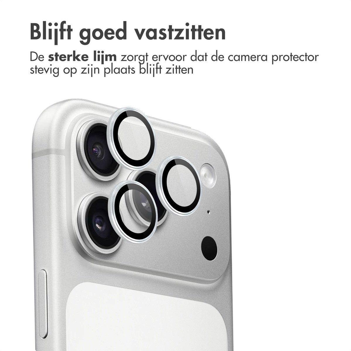 imoshion Camera Lens Protector - Geschikt voor Apple iPhone 17 Pro Max / 17 Pro - 2 Pack - Zilver — cadeau in Cadeau-ideeën - foto 4