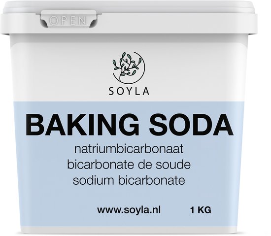 Baking Soda – 1 KG – Natriumbicarbonaat – Zuiveringszout – Allesreiniger – Geurverwijderaar – Aluminiumvrij