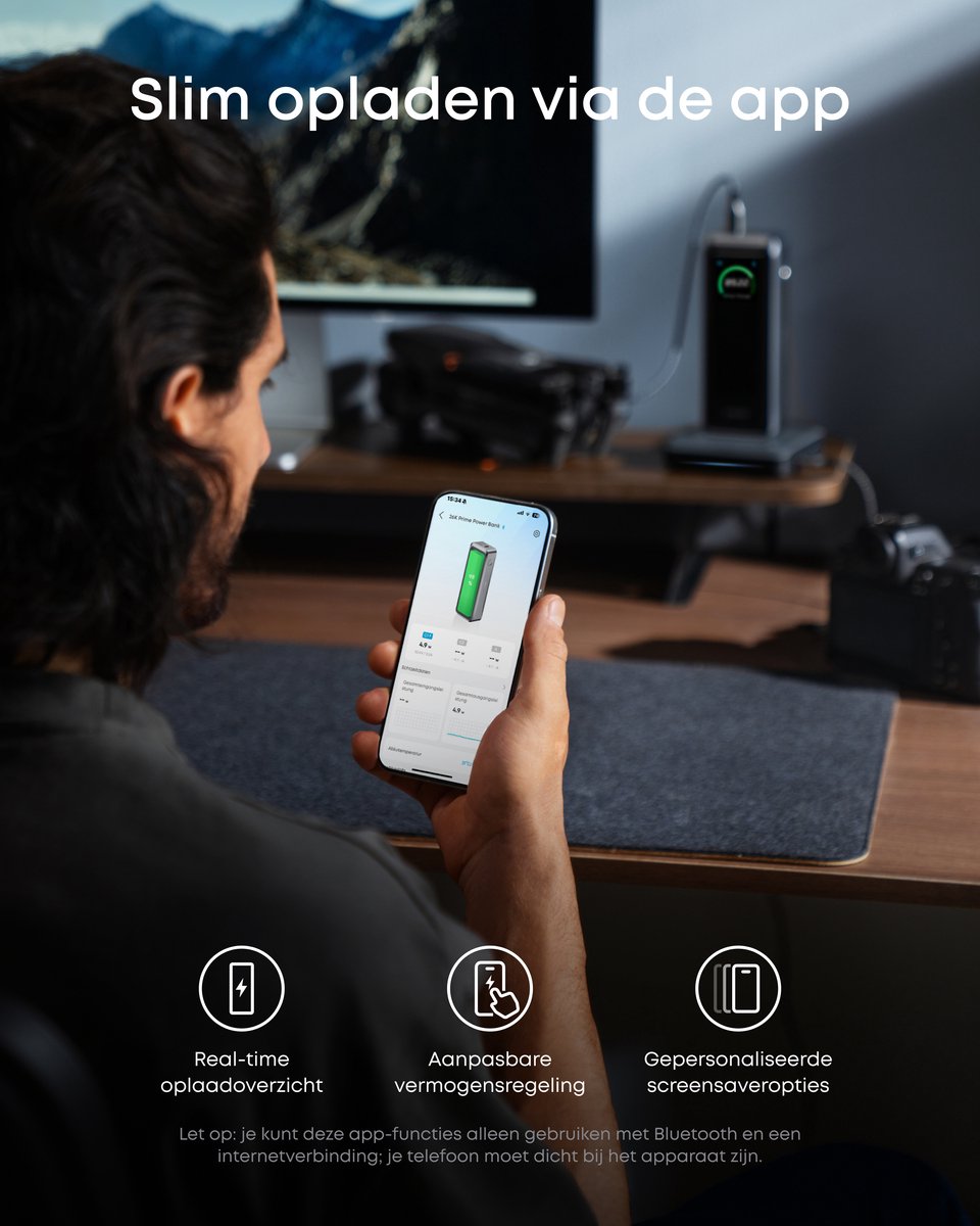 Anker Prime Power Bank, 26.250mAh 3-Poorts Draagbare Lader - afbeelding 2