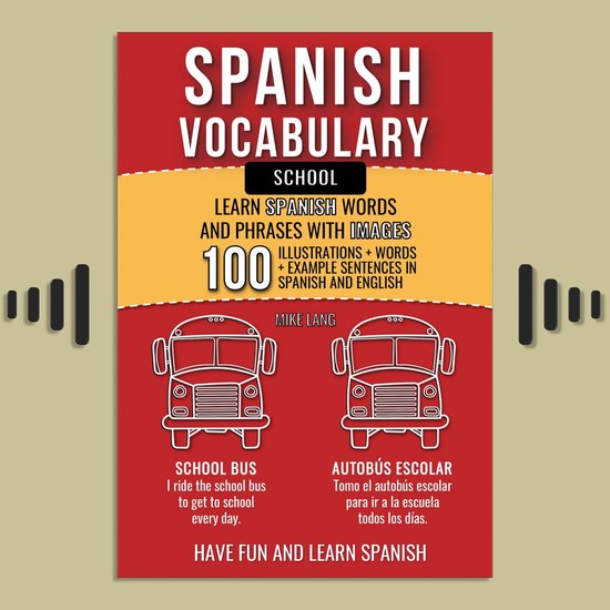 Spanish Vocabulary - School - cover