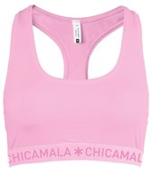 Chicamala – Dames Racerback - BH zonder beugel – Dames Ondergoed – Lingerie - Sport BH – Kleding - 95% Katoen – Dames kleding