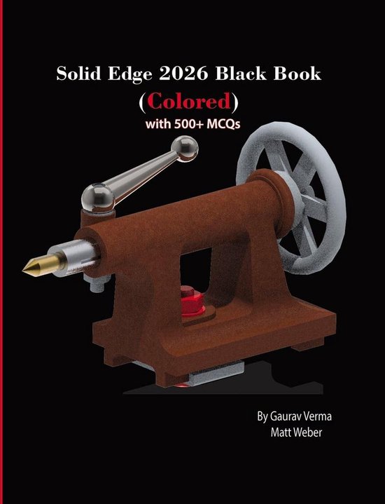 Solid Edge 2026 Black Book - cover