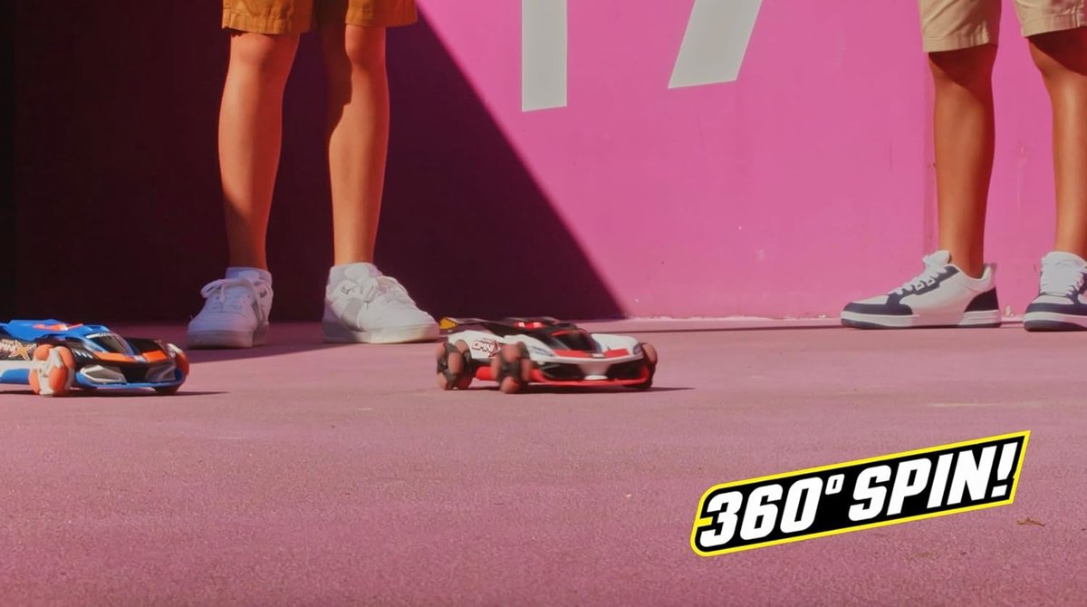 Nikko RC Auto Nano Omni X Galactic Rood Bestuurbare Auto - 14km/h - Spint 360 Graden & Coole Stunts - vanaf 6 Jaar- 20 cm — afbeelding 5