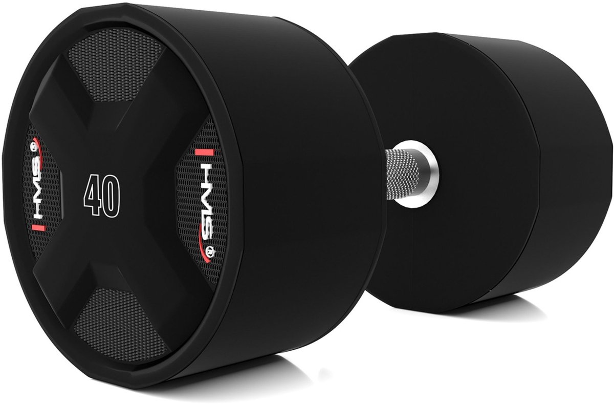 HMS HPC Trainingshalster 40 kg - Staal & Polyurethaan