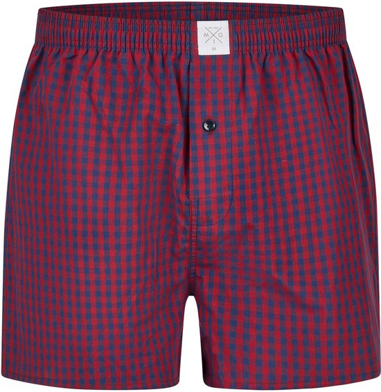 Boxer Classics MyPakage 2 Pack - Tencel Modal Cremisi E Fireside Plaid Rosso - Biancheria Intima Uomo