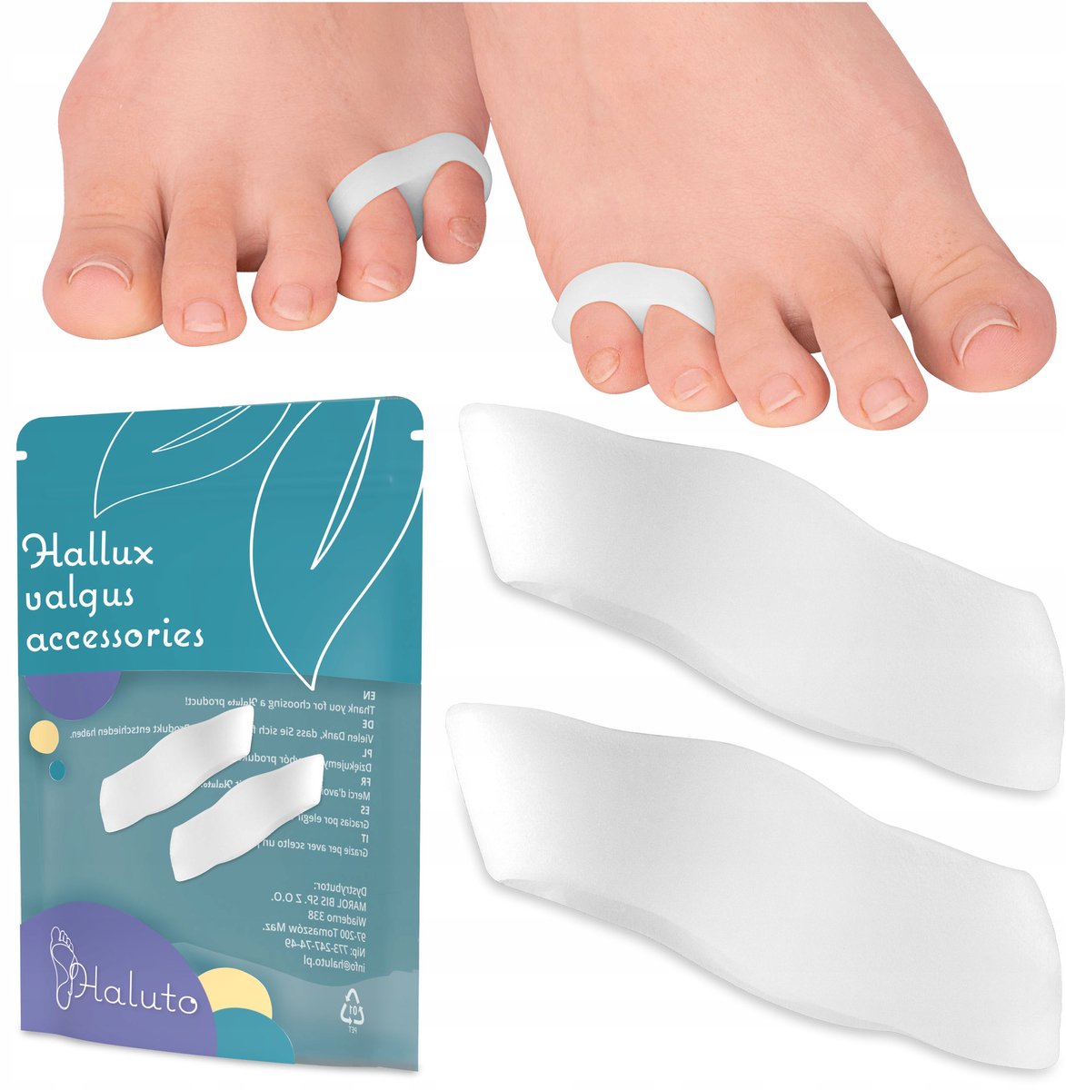 GEL SEPARATOREN Kleine Teen - KORRECTIE & COMFORT