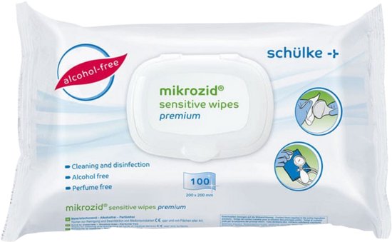 mikrozid® sensitive doekjes premium 100 Doekjes