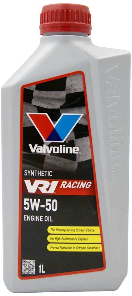 Motorolie Valvoline VR1 Racing 5W50 - 1L