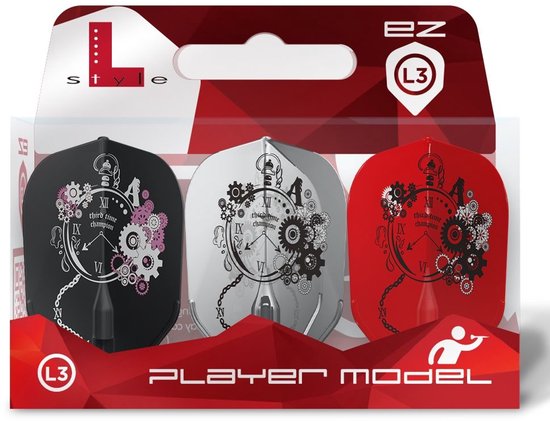 L-Style L3 EZ Shape Oshiro Akari 2022 Champion Mix - Dart Flights van L-Style — afbeelding 2