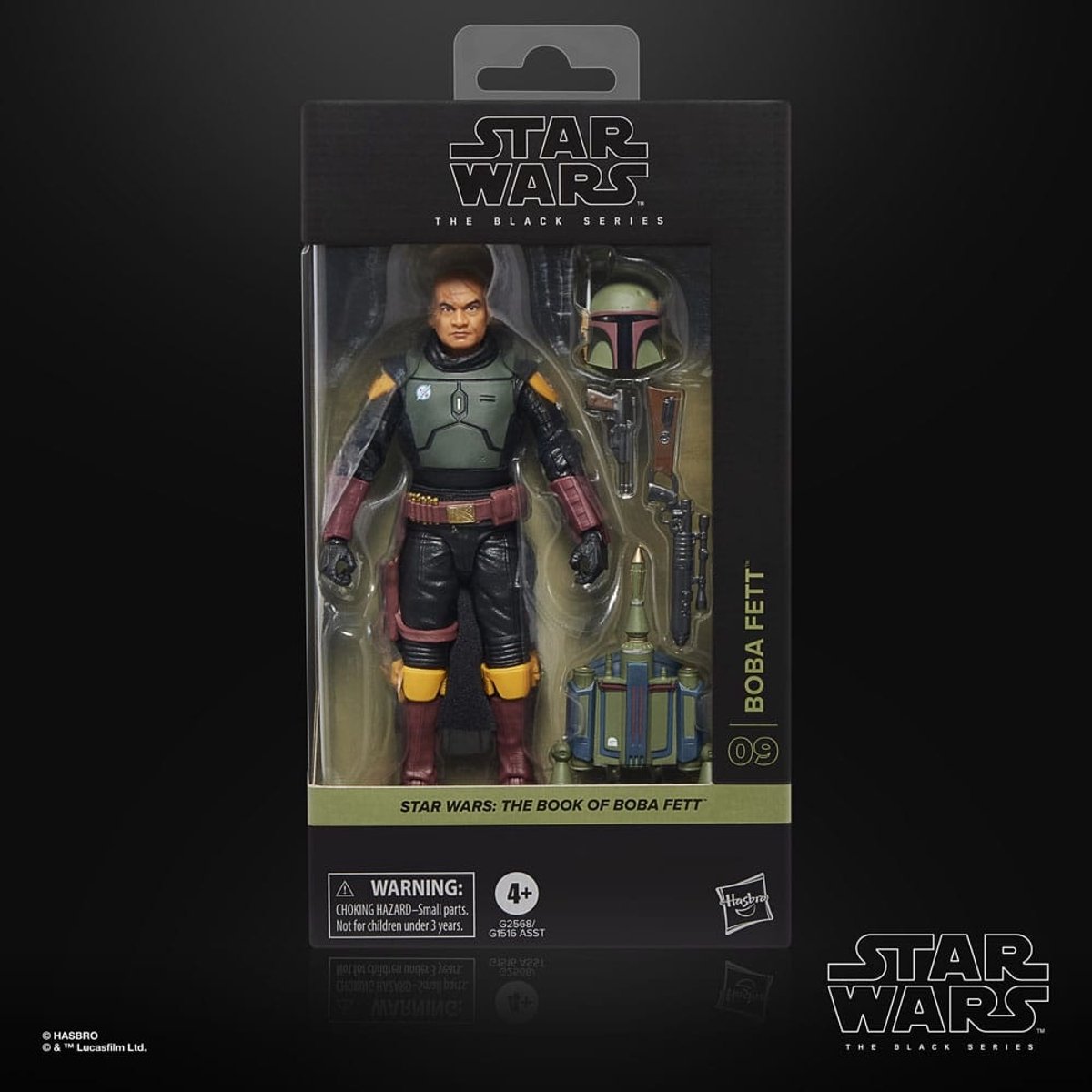 Hasbro Star Wars: The Book of Boba Fett Black Series Action Figure Boba Fett 15 cm Action Figuur — afbeelding 10
