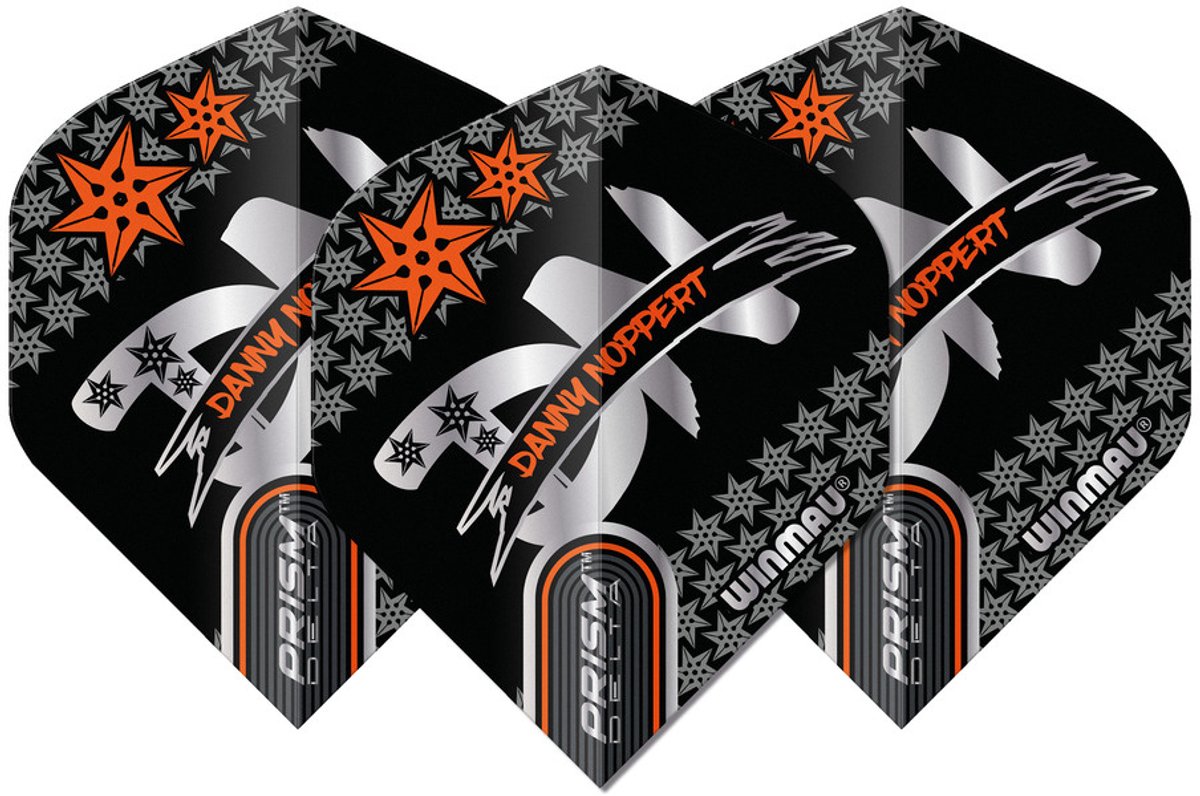 Winmau Prism Delta Danny Noppert Black - Dart Flights