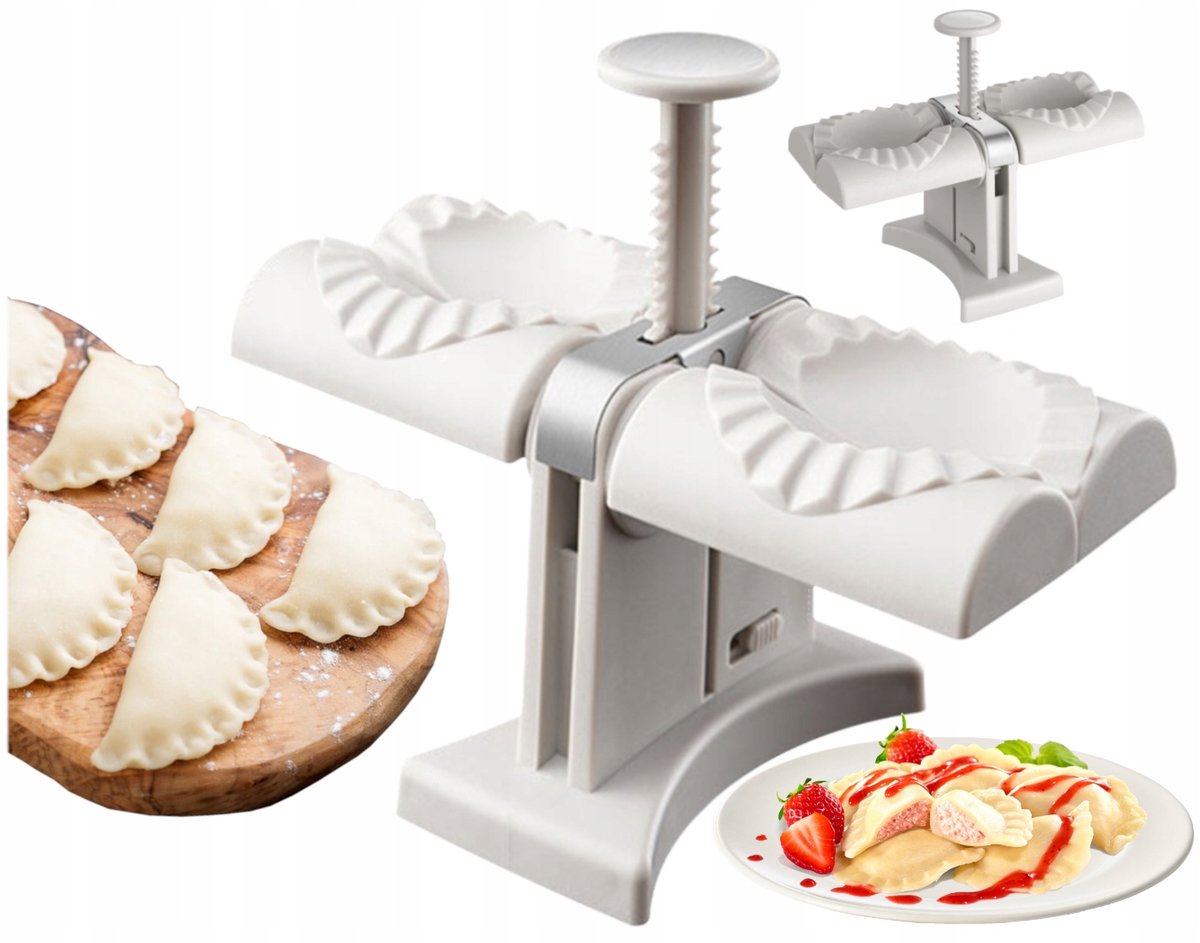 Dubbele Pierogi Maker - Snelle en gemakkelijke zelfgemaakte Pierogi