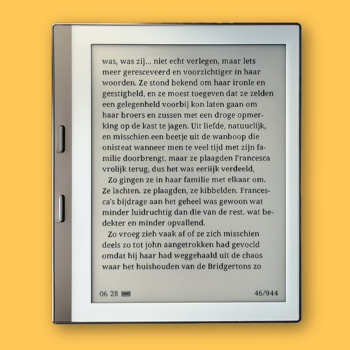 Nomiq Booq Go E-reader - Inclusief beschermhoes - 6 inch E-Ink scherm (zonder verlichting) - 32 GB opslag - Budget e-reader - Fysieke bladerknoppen - Nomiq - €109,95