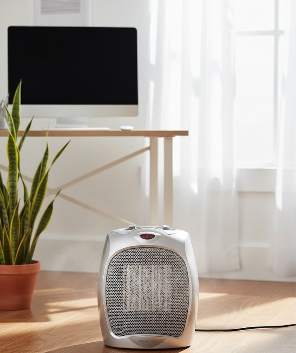 Keramische Elektrische Kachel 1800W met - 1800W Instelbare Thermostaat Draaghandvat – - Medahomestore