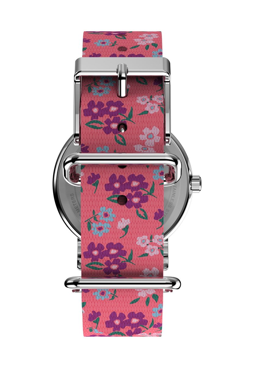 Timex Weekender Seasonal Kwarts Analoog Horloge Roze Case: 100% Brass And Llb| Bracelet: 100% Fabric 31 mm TW2V61400Z1, TW2V61500Z1